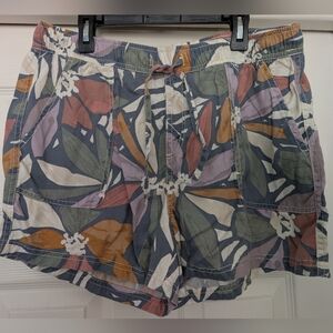 Nicole Miller Multicolor Floral Shorts